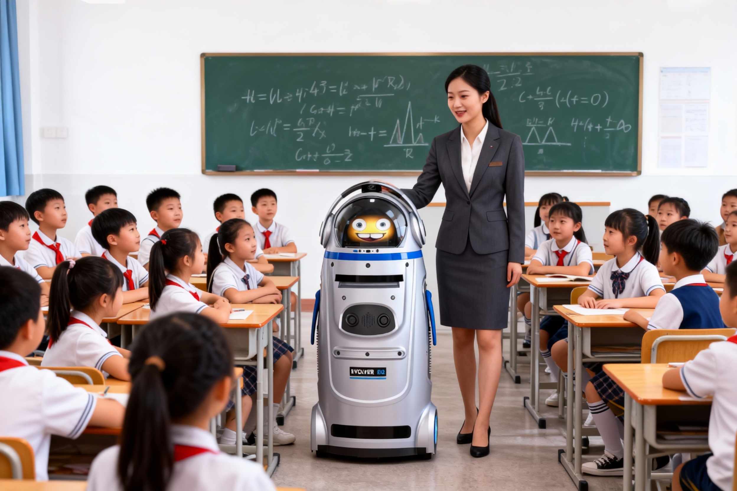 E02大耳朵教育机器人