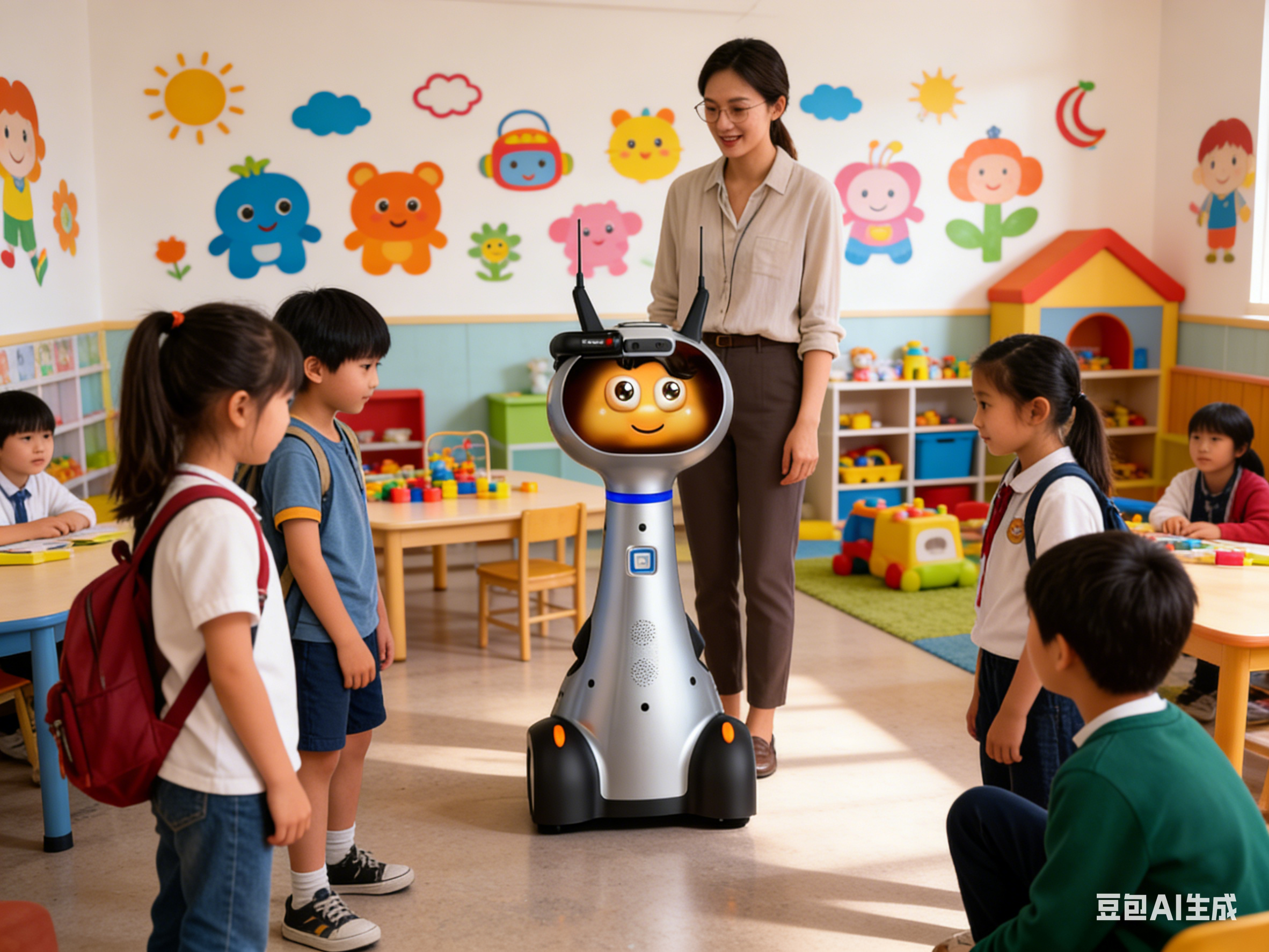 E03法宝老师机器人